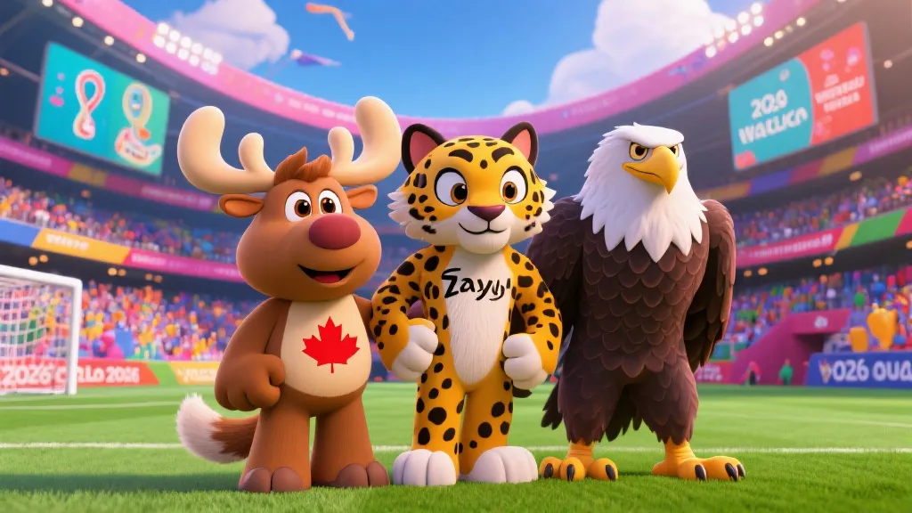 揭秘2026世界杯吉祥物：Maple、Zayu与Clutch背后的文化密码与狂欢寓意